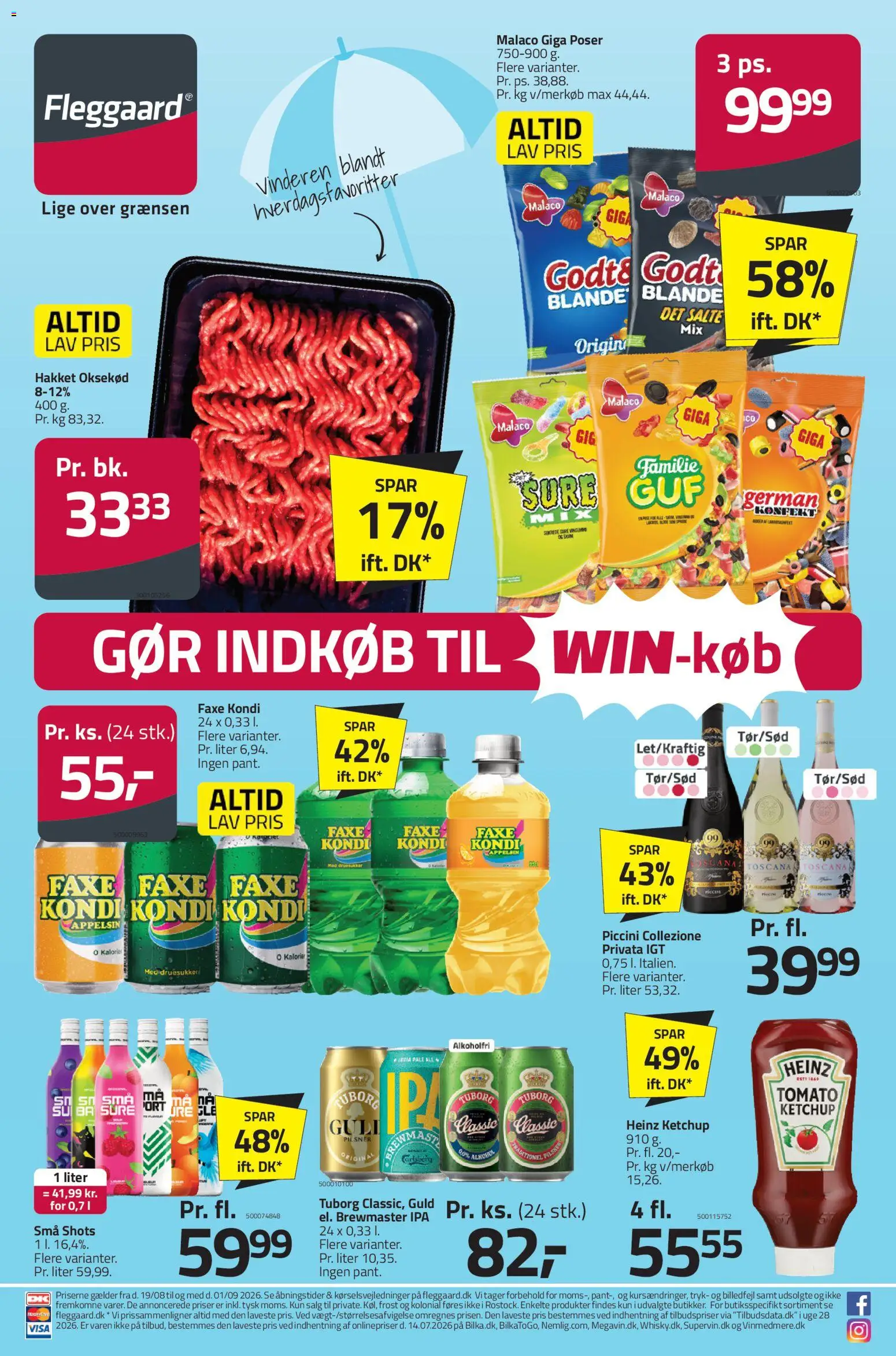 Fleggaard tilbudsavis – gyldig fra 19/08/2026 | Side: 1