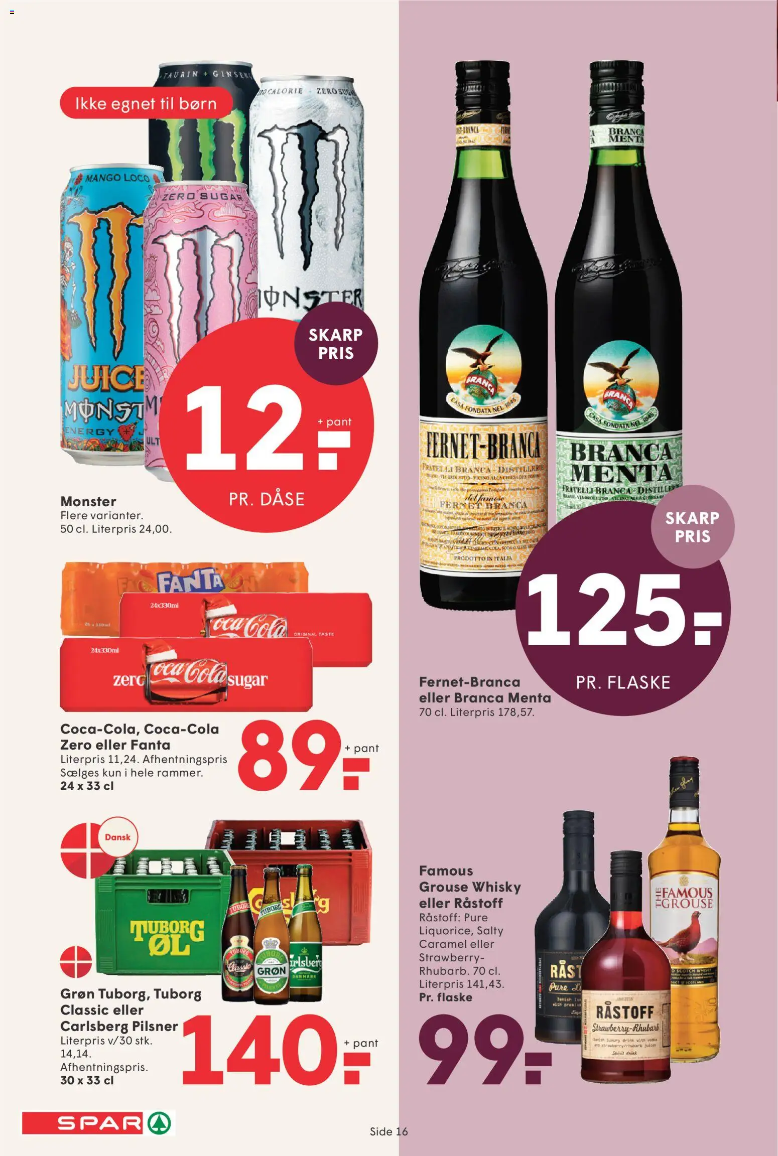 Spar tilbudsavis – gyldig fra 23/10/2026 | Side: 17 | Produkter: Juice, Coca Cola, Whisky, Fanta