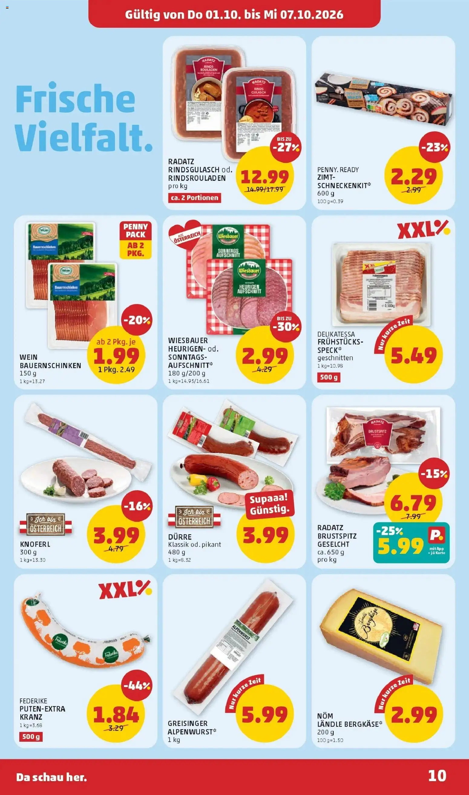 Penny Markt Die ganze Woche sparen ab (01.10.2026) - Angebote, Prospekt | Seite: 10 | Produkte: Wein