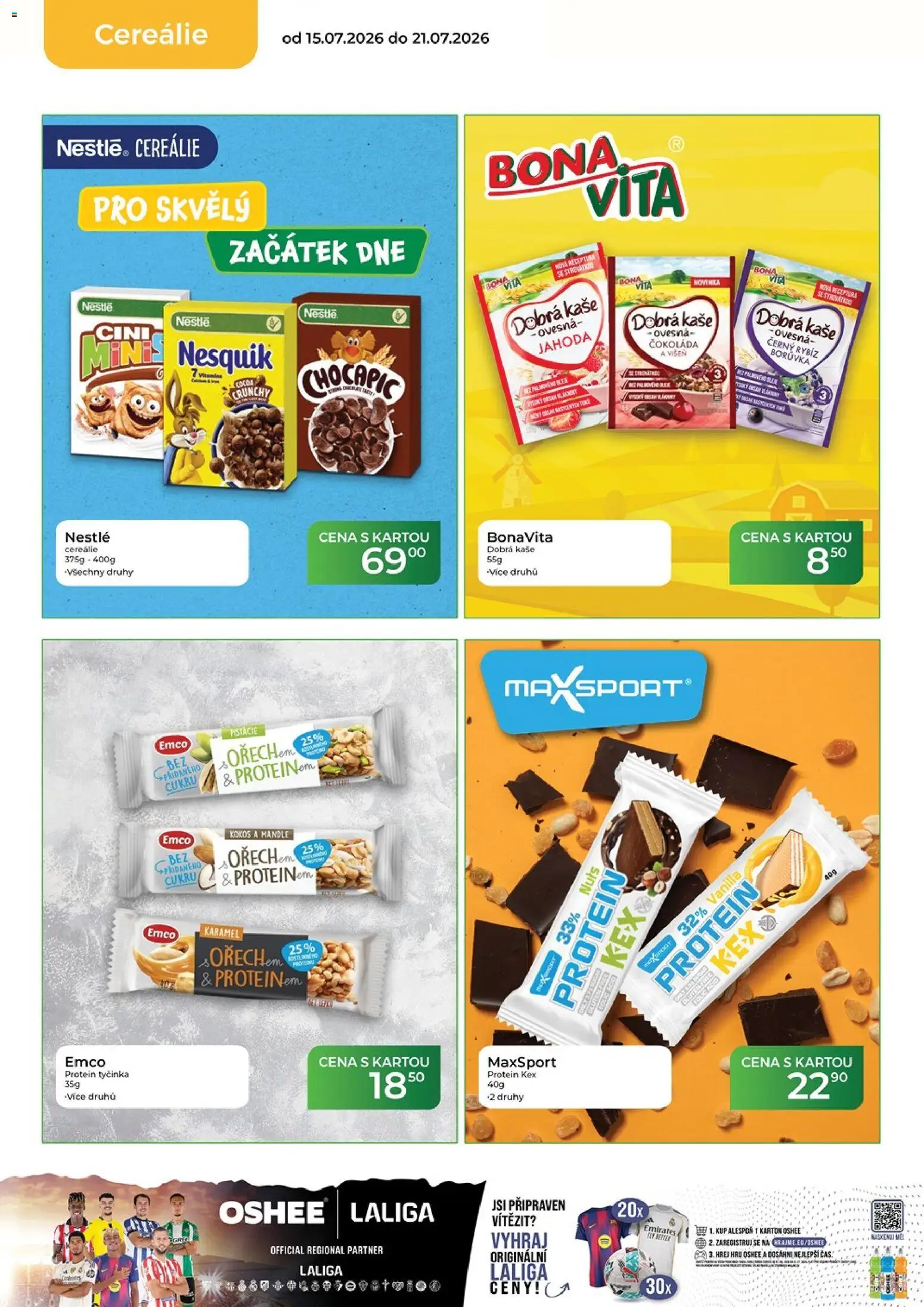 Tamda Foods leták od 15.07.2026 | Strana: 24 | Produkty: Cereálie, Mandle, Chocapic, Protein