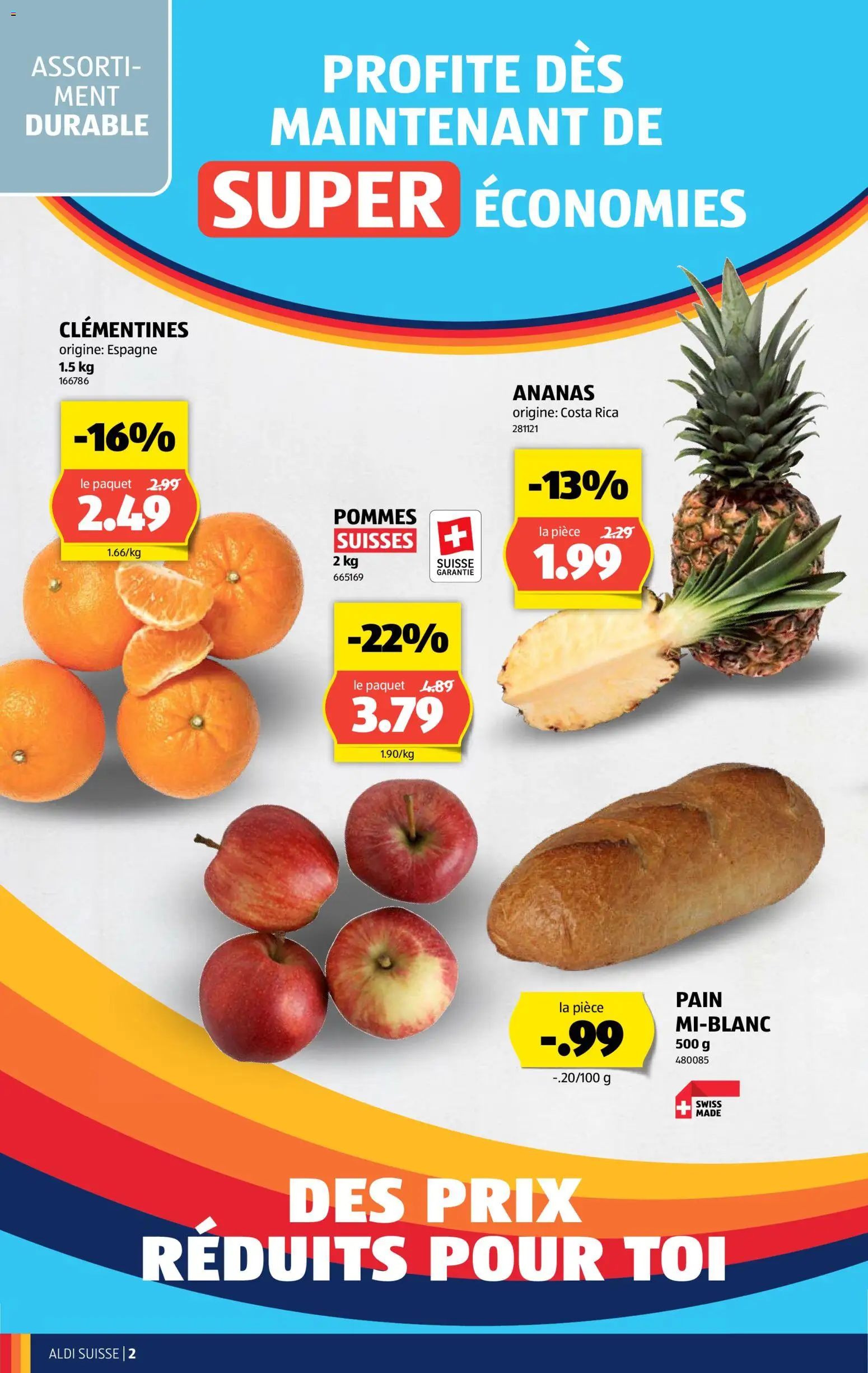 Aldi aktionen FR – gültig ab 05.11.2026 | Seite: 2 | Produkte: Ananas