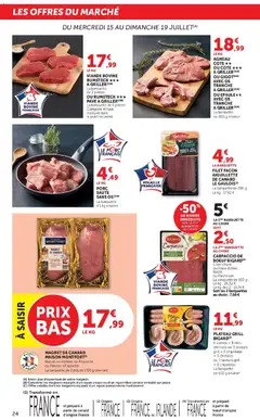Super U - Prévisualisation de Super U catalogue valide à partir de 15/07/2026 | Page: 24 | Produits: Plateau, Parmesan, Porc, Rumsteck
