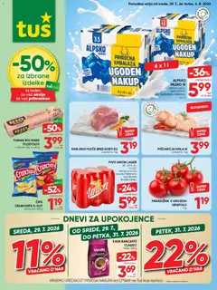 Tuš katalog akcije – veljaven od 29.07.2026