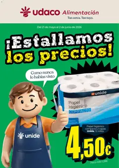 Vista previa Unide Estallamos los precios Udaco válido desde el 21.05.2026