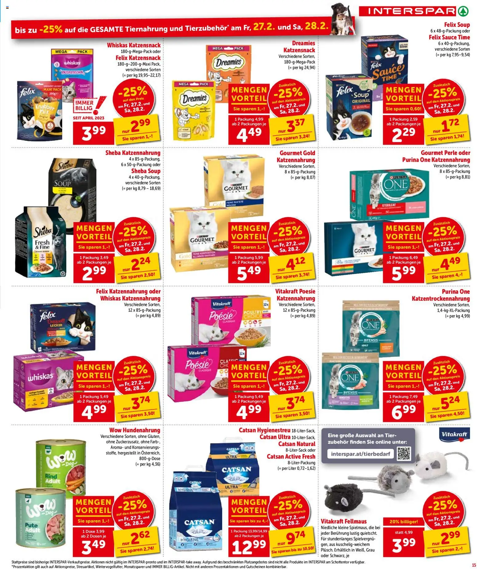 Interspar Flugblatt - Niederösterreich gültig ab 26.02.2026 | Seite: 16