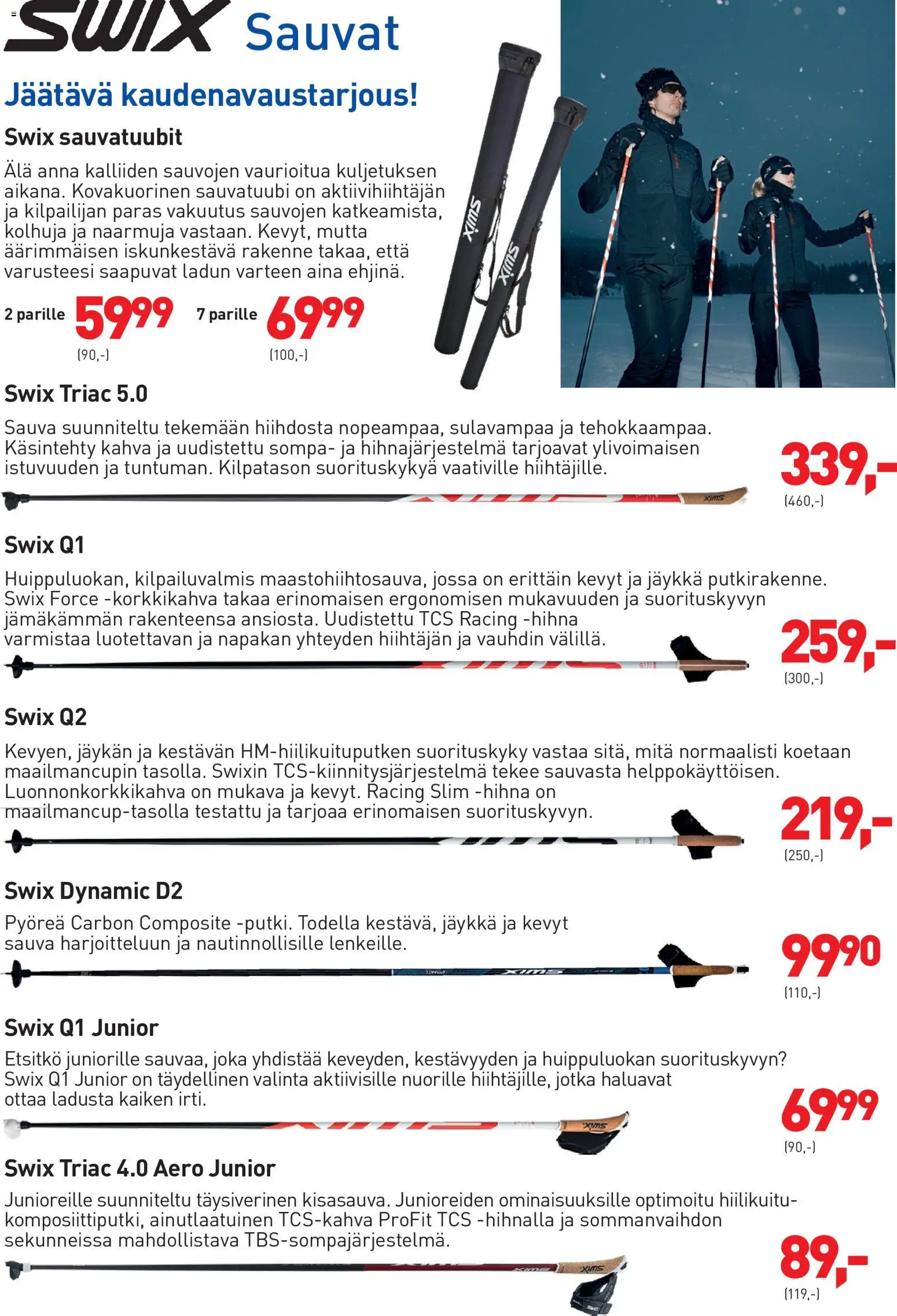 Intersport Maastohiihtokuvasto Vuokatti – voimassa 12/10/2026 alkaen | Sivu: 29