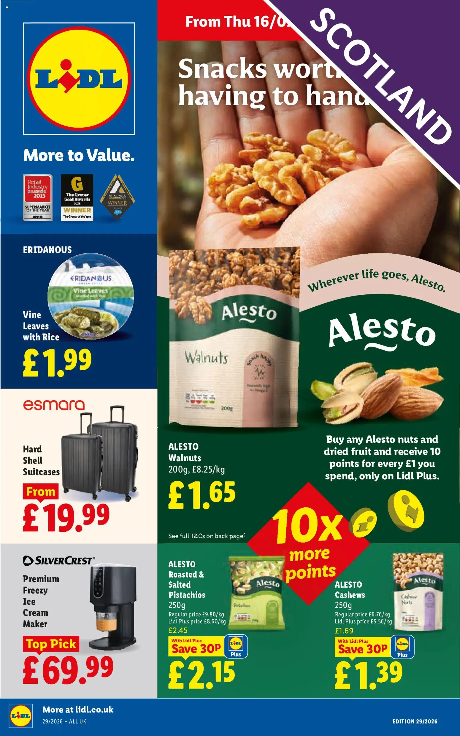 Weekly offers Lidl Scotland (16/07/2026 - 22/07/2026) catalogue cover