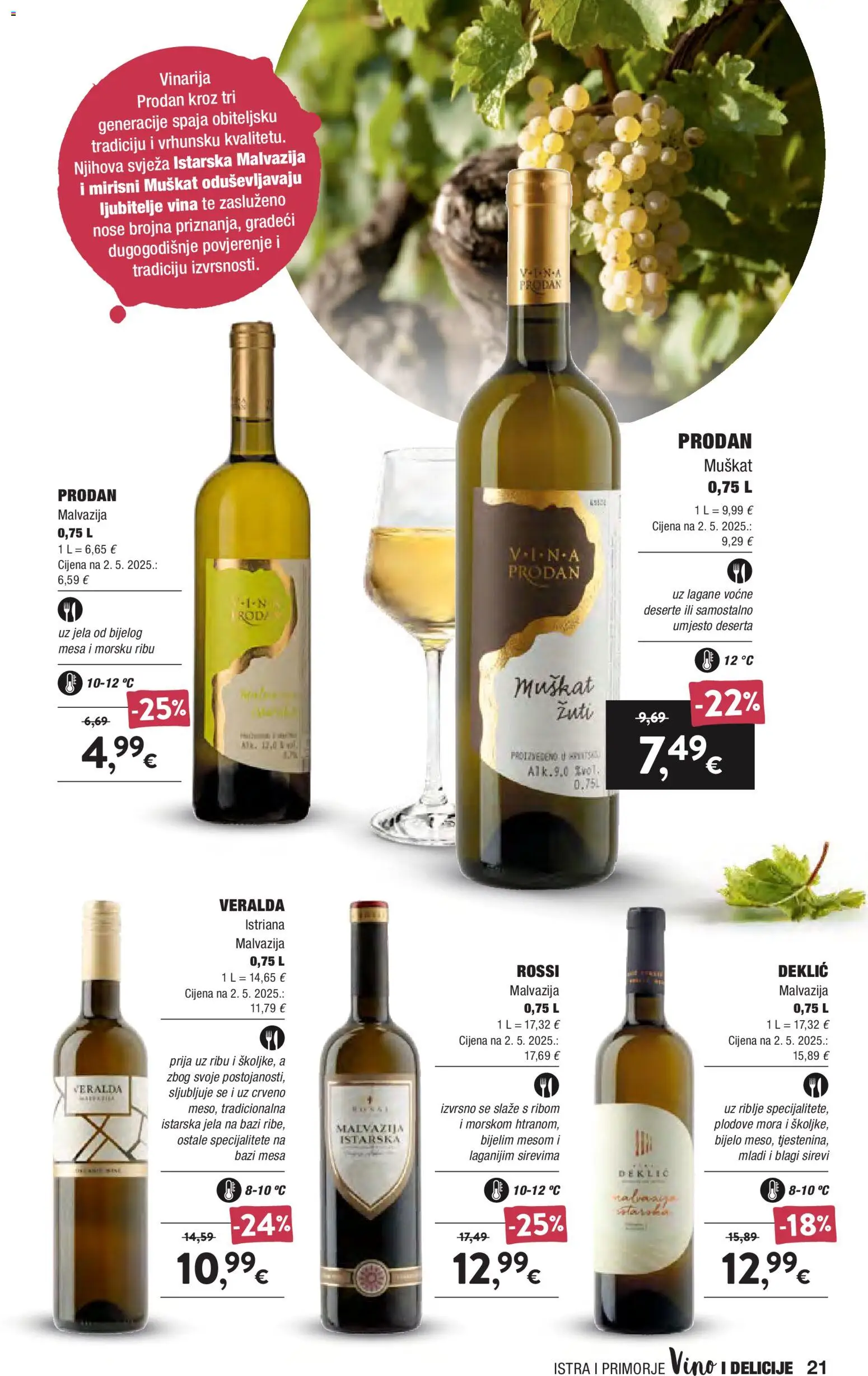 Interspar katalog | vrijedi od 16.09.2026 | Stranica: 21 | Proizvodi: Vino