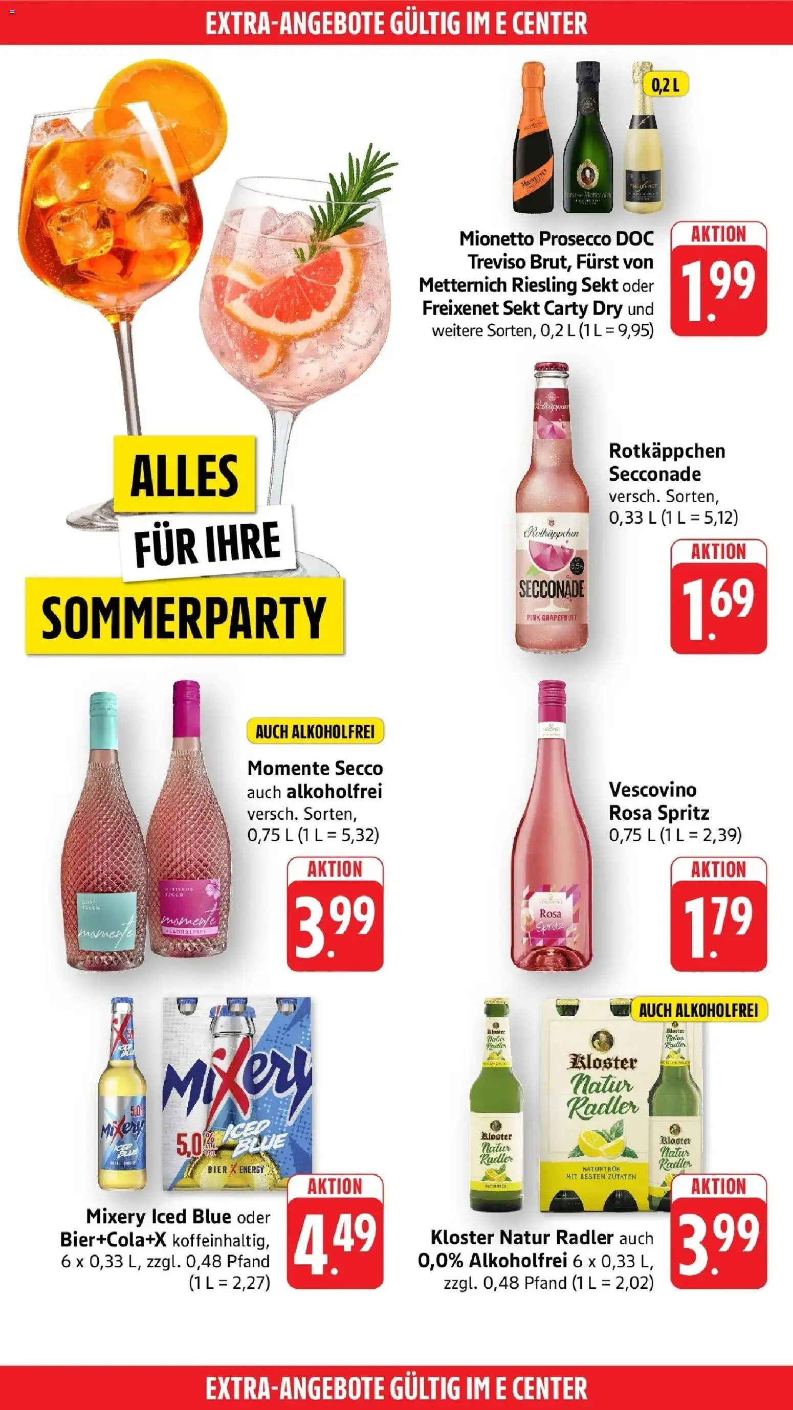 Edeka Prospekt Freiburg – gültig ab 27.07.2026 | Seite: 48 | Produkte: Furst von metternich, Energy, Bier, Prosecco