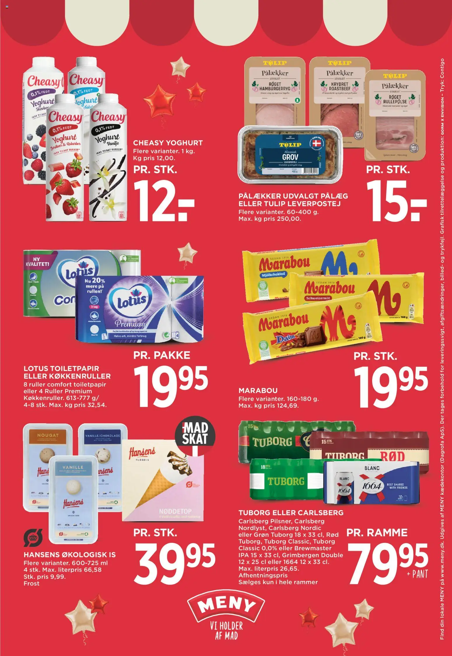 Meny tilbudsavis – gyldig fra 11/09/2026 | Side: 33 | Produkter: Rabarber, Pålæg, Leverpostej, Hamburgerryg