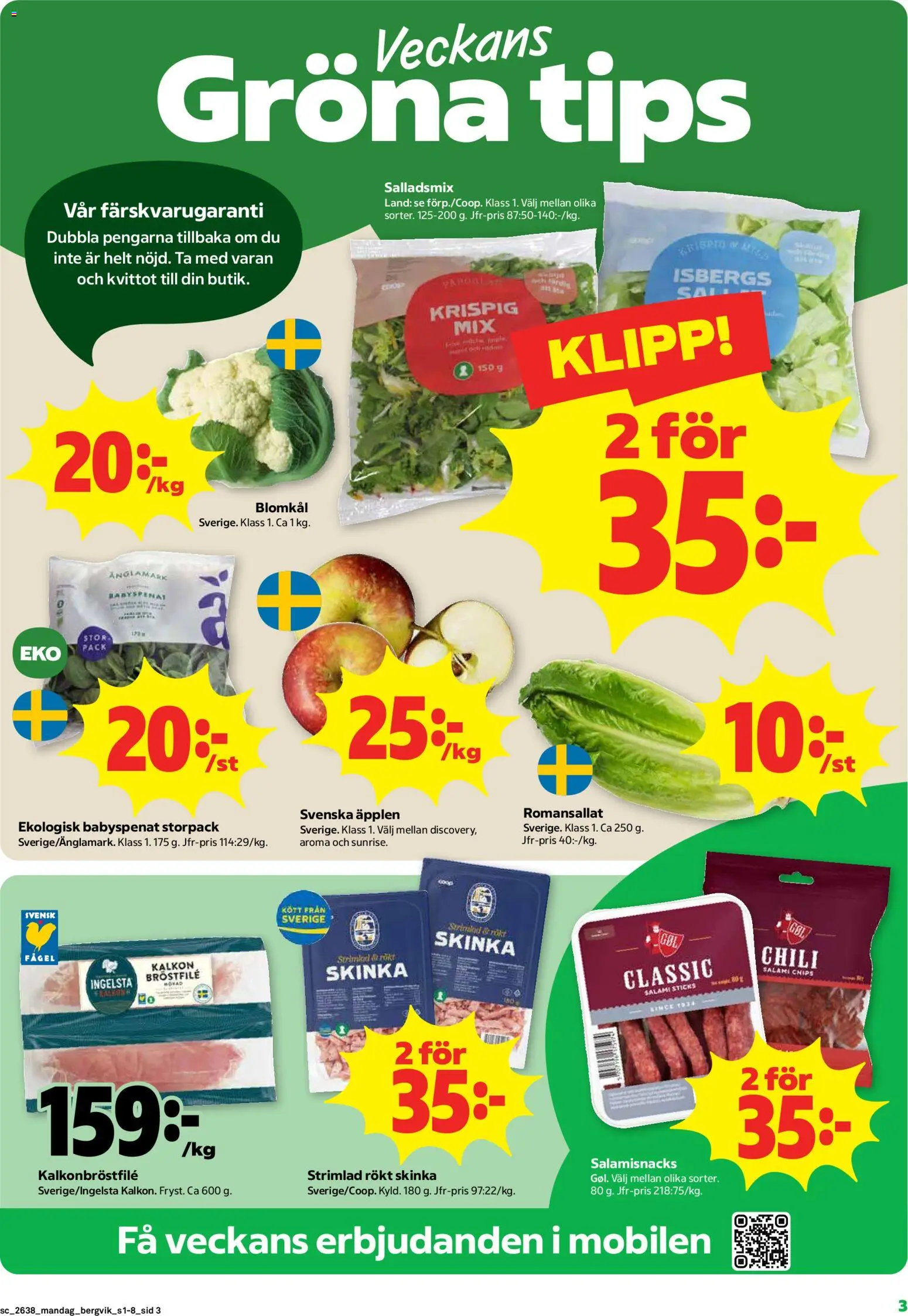 Stora Coop reklamblad aktuell från 14/09/2026 | Sida: 3