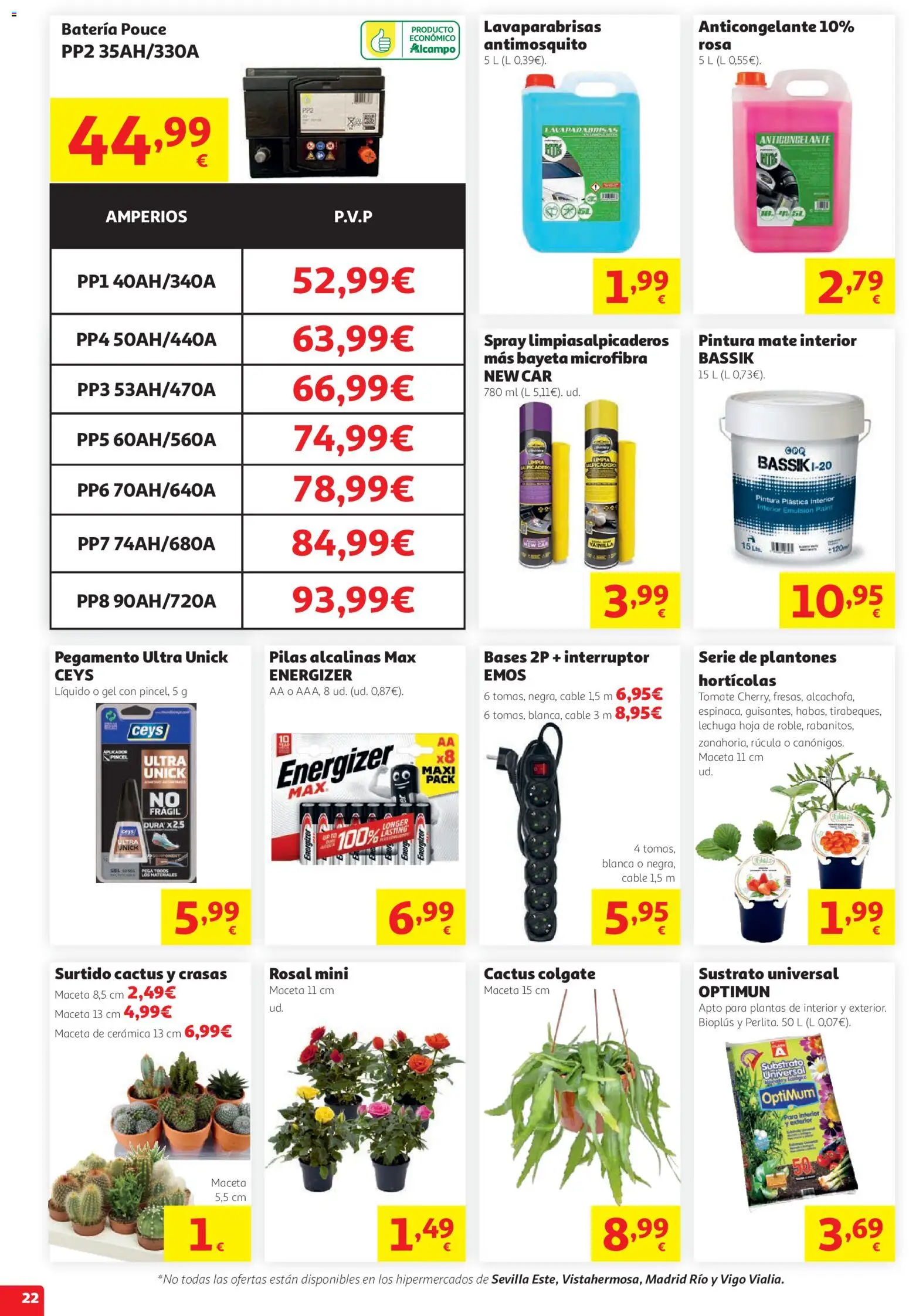 Alcampo HG Unico │ válido desde el 10/09/2026 | Página: 22