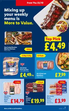 Preview of Weekly offers Lidl England valid from 22/10/2026 | Page: 5