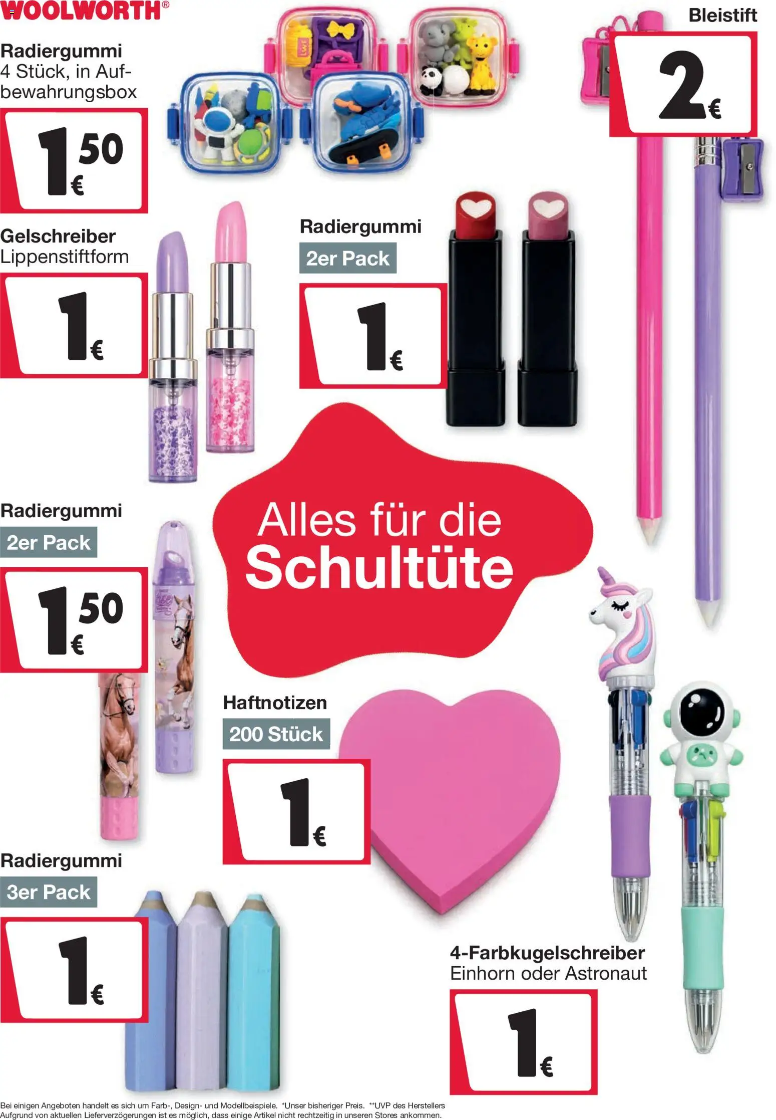 Woolworth Prospekt zum Schulstart – gültig ab 03.08.2026 | Seite: 18