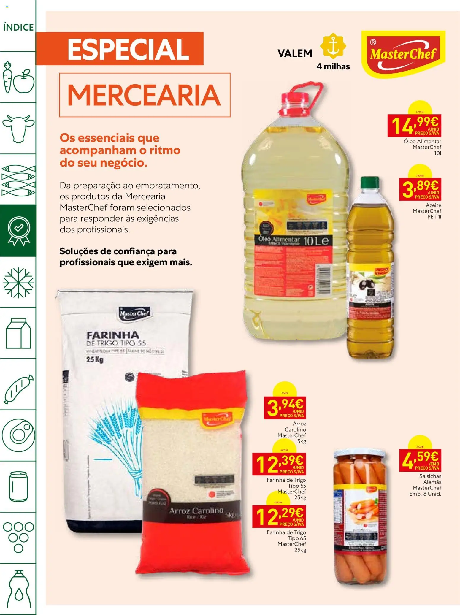 Recheio Horeca │ válido de 22/09/2026 | Página: 8 | Produtos: Óleo alimentar, Azeite, Mercearia, Óleo