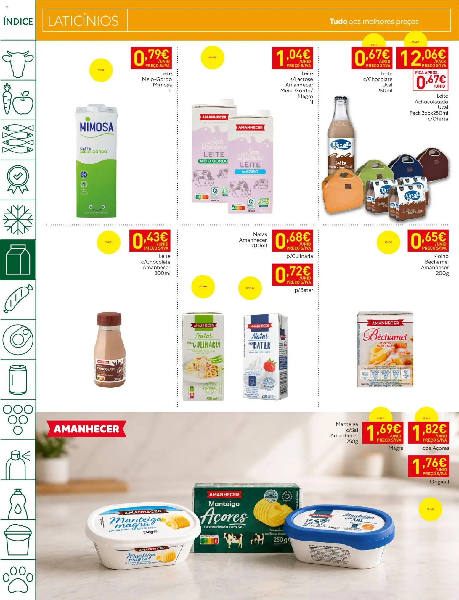 Recheio folheto Madeira │ válido de 25/08/2026 | Página: 12 | Produtos: Laticínios, Sal, Manteiga, Natas