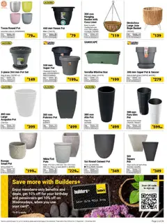 Builders specials catalogue – valid from 15/09/2026 | Page: 3 | Products: Box, Basket, Pots, Cement