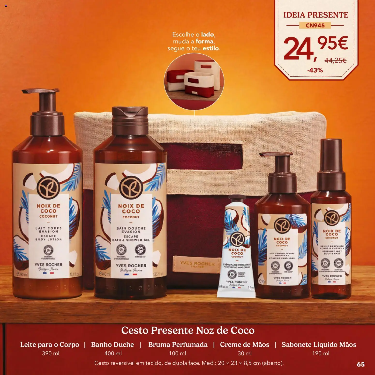 Yves Rocher Catálogo de natal │ válido de 21/10/2026 | Página: 65 | Produtos: Sabonete líquido, Sabonete, Banho, Creme