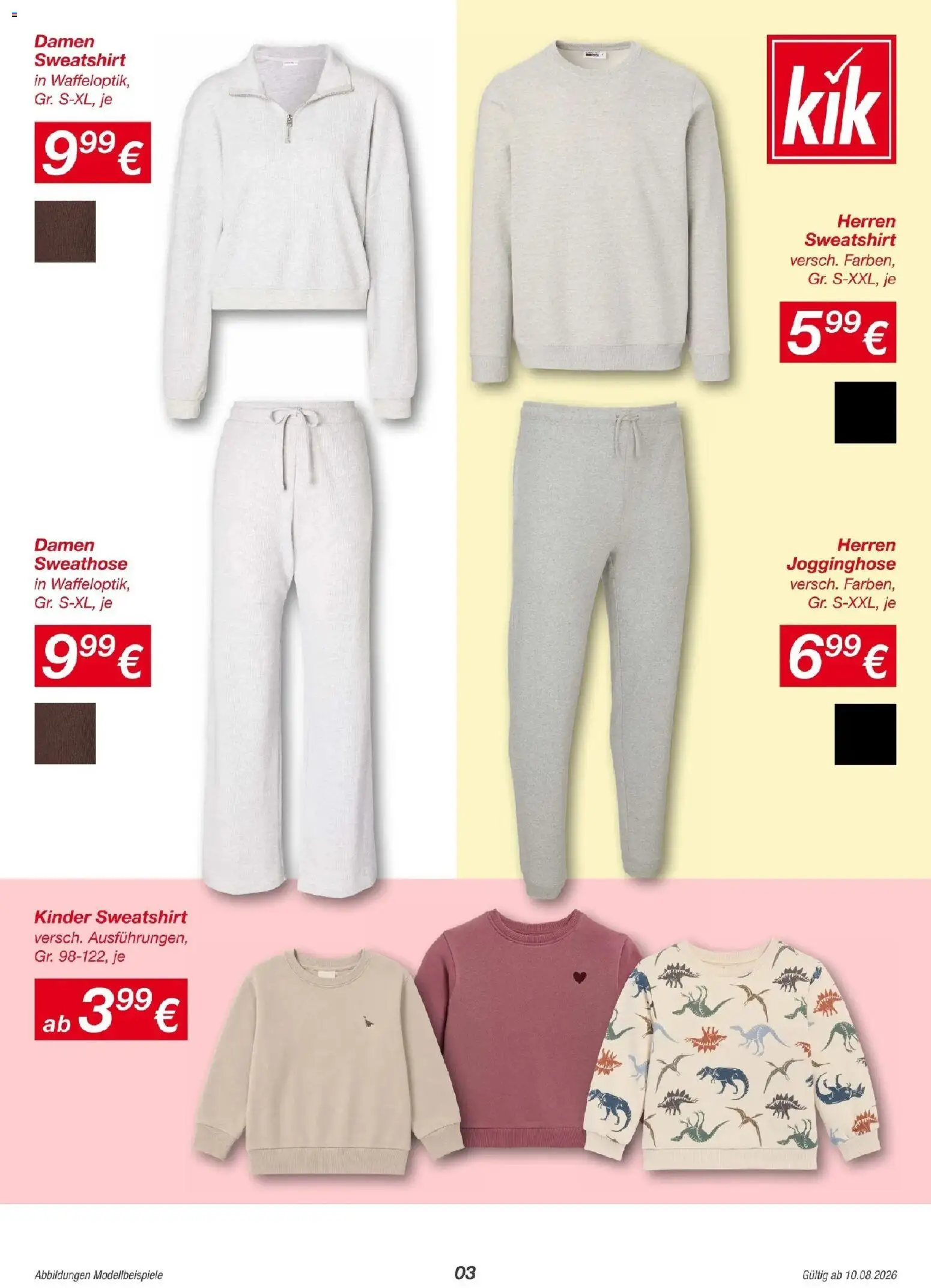 Kik - KiK: Mehr Spaß in der Schule | Seite: 3 | Produkte: Jogginghose, Sweathose, Sweatshirt