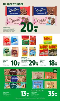 Coop 365 - Tilbudsavis uge 26 gyldig fra 25/06/2026 | Side: 19 | Produkter: Cookies, Vafler, Flager, Oreo