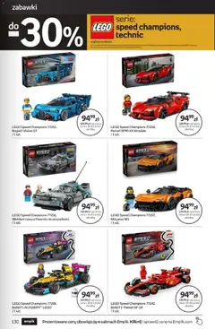Pogląd oferty "Empik promocje - Tom kultury Zabawki" - ważna od 23.09.2026 | Strona: 39 | Produkty: Zabawki, Bezy, Lego