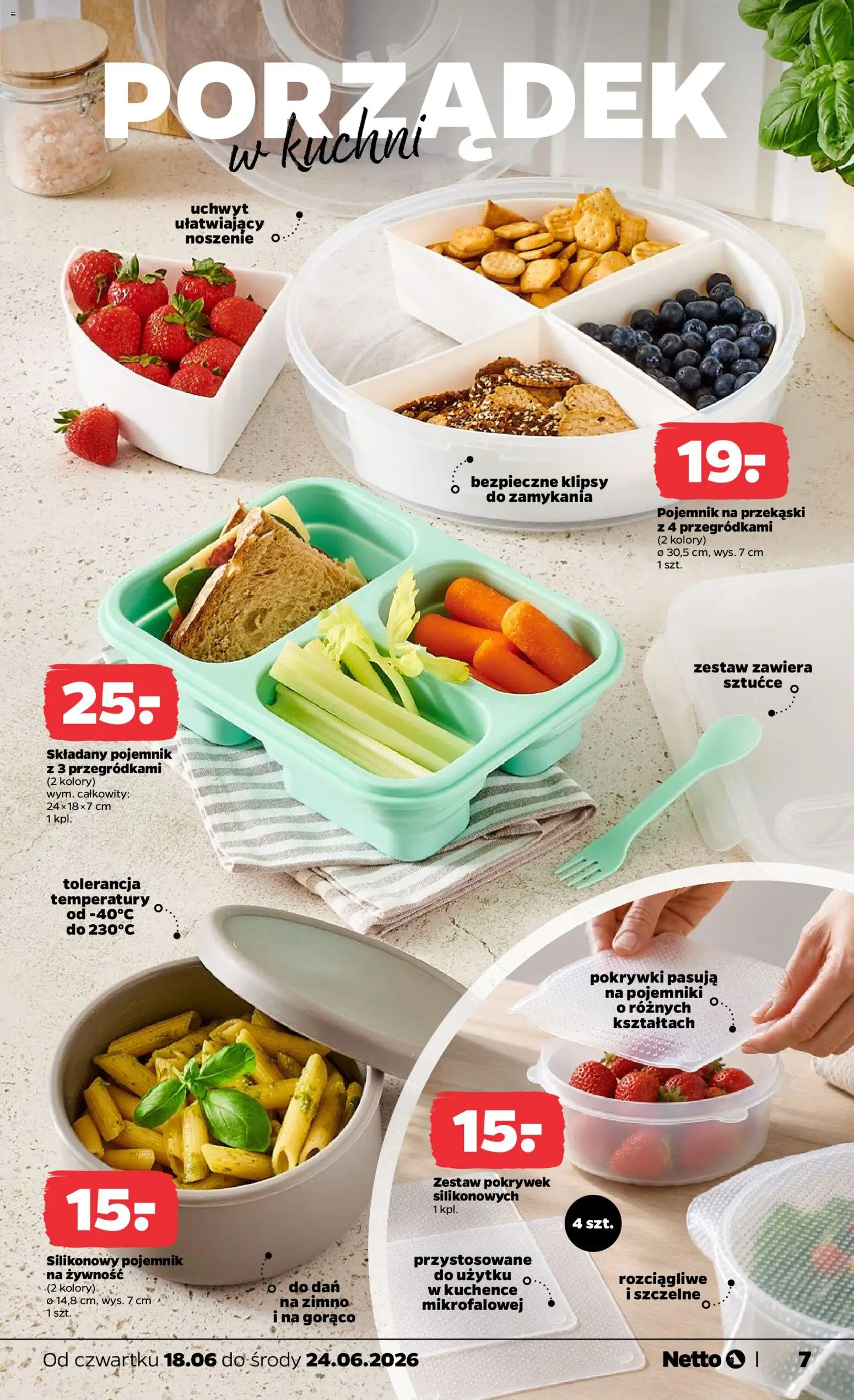 Netto gazetka od czwartku NonFood od 18.06.2026 | Strona: 7 | Produkty: Sztućce