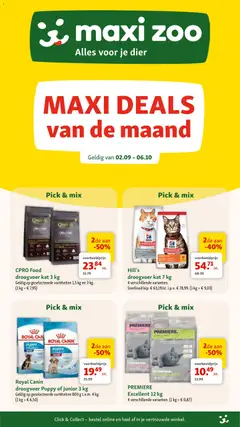 Maxi Zoo folder - Voorbeeld van een folder van Maxi Zoo, geldig van 02/09/2026