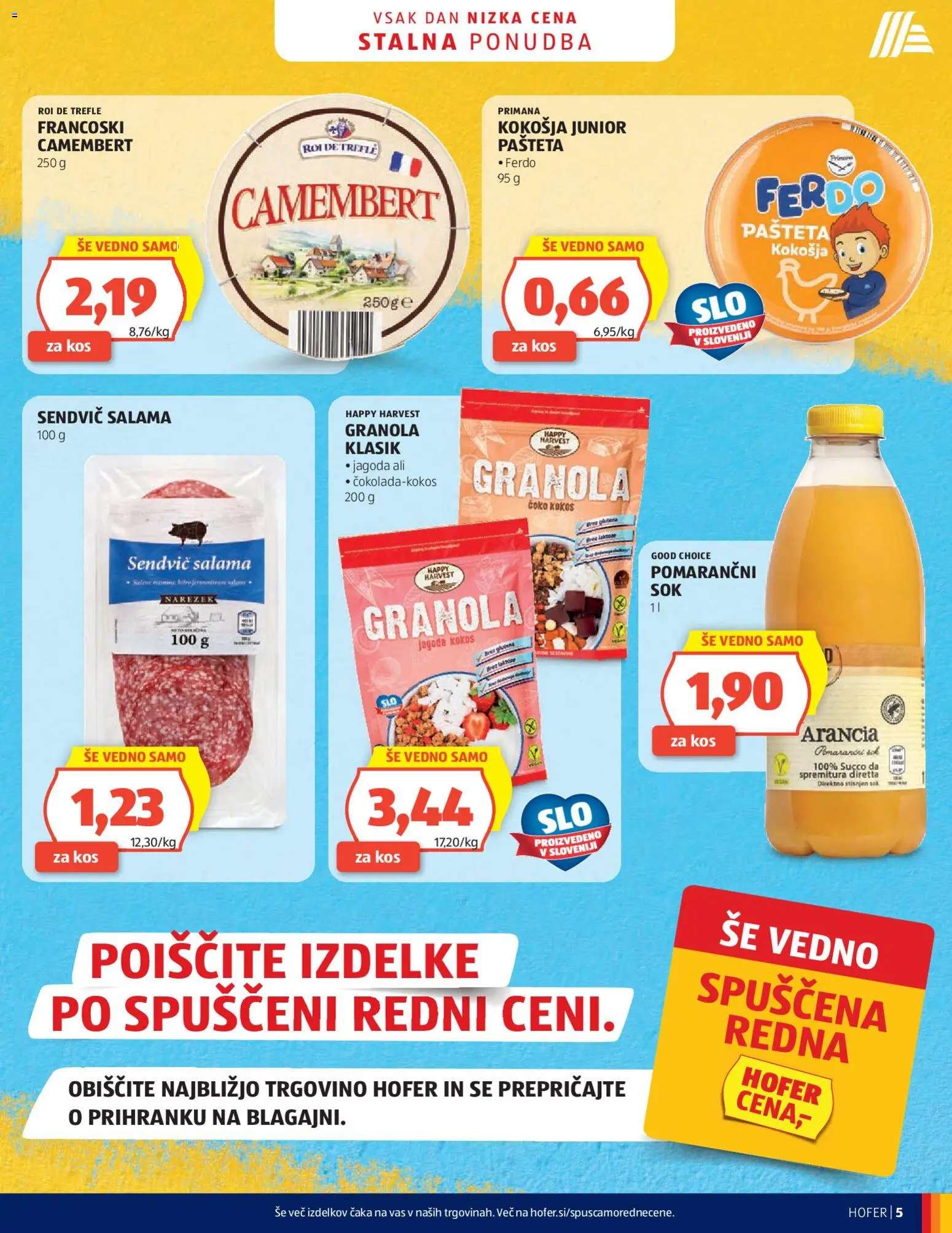 Novi Hofer katalog ponudbe – veljaven od 13.05.2026 | Stran: 5