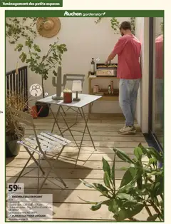 Auchan - Prévisualisation de Auchan - Jardinage, meubles jardin valide à partir de 03.03.2026 | Page: 14 | Produits: Plancha, Plancha électrique, Table