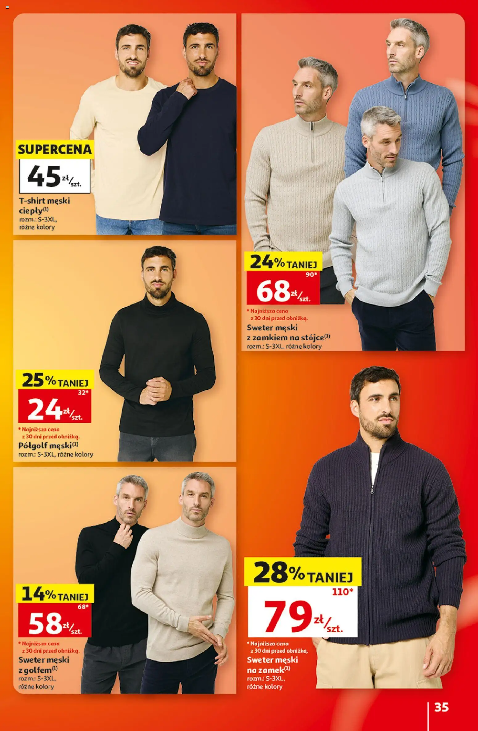 Auchan gazetka - Hipermarket od 22.10.2026 | Strona: 35 | Produkty: Sweter