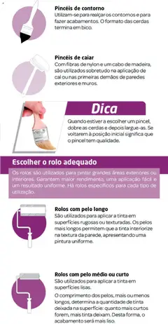 Pré-visualização BricoMarché - Como escolher rolos e pincéis válido de 20.01.2025 | Página: 3 | Produtos: Cabo, Pincel, Tinta