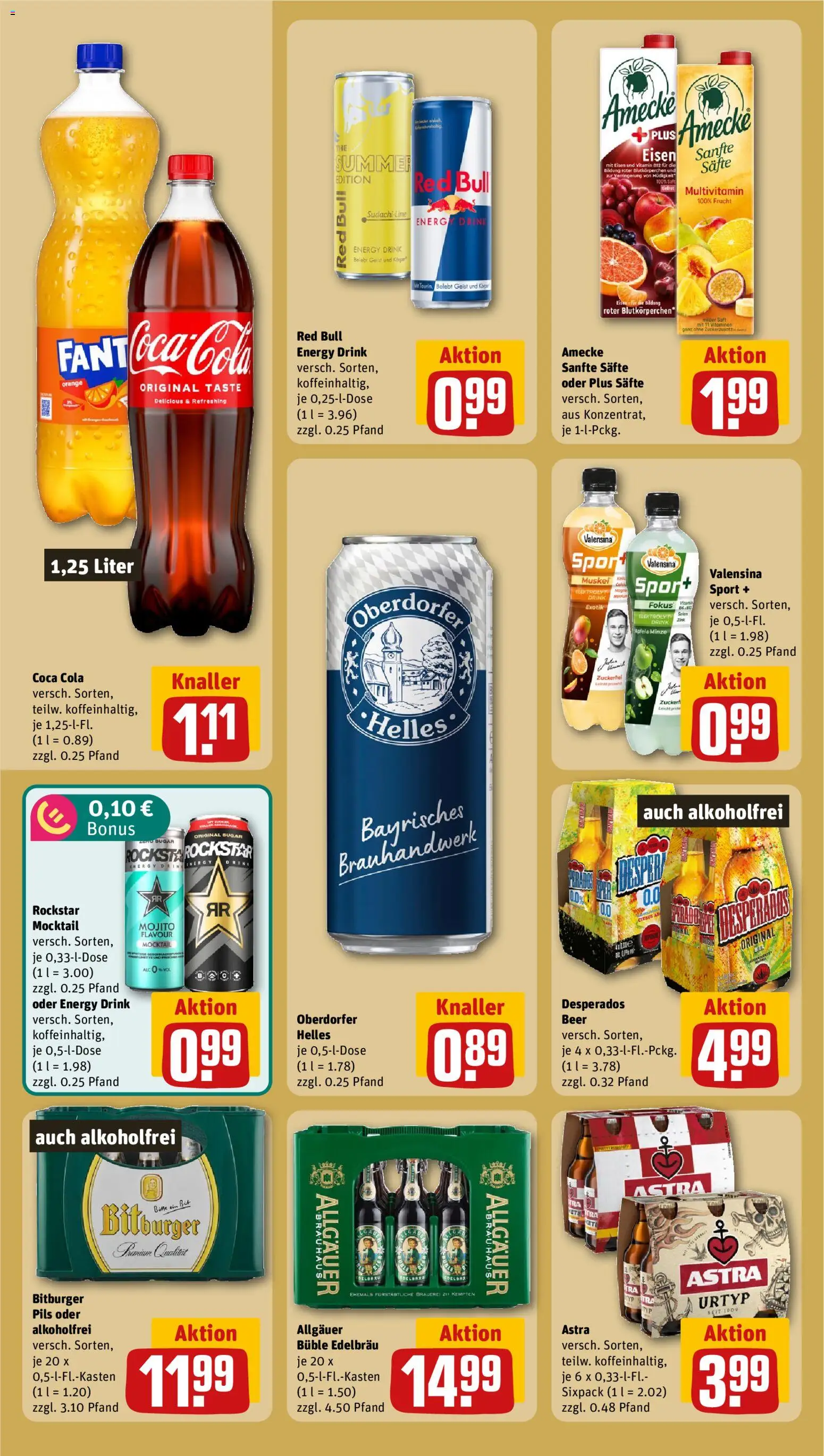 {H1} | Pagina: 20 | Producten: Borjúlábszár, Coca Cola, Red Bull, Rockstar