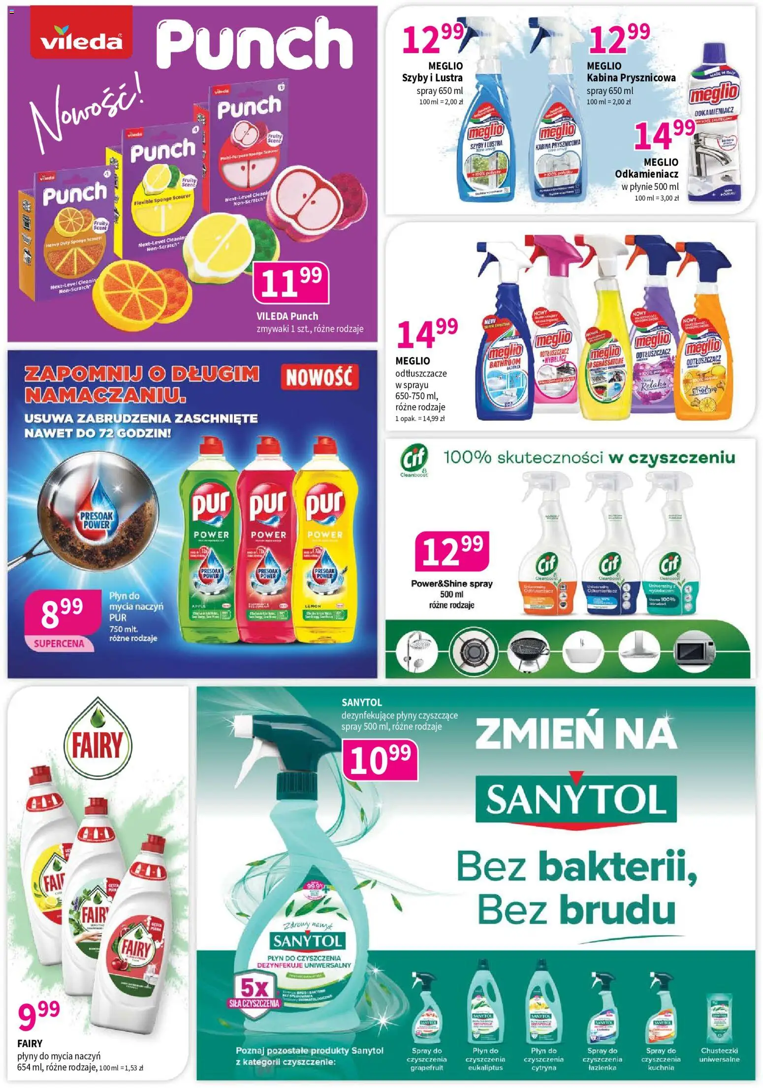 Drogerie Polskie gazetka od 10.08.2026 | Strona: 7 | Produkty: Cytryna, Meglio, Fairy, Vileda