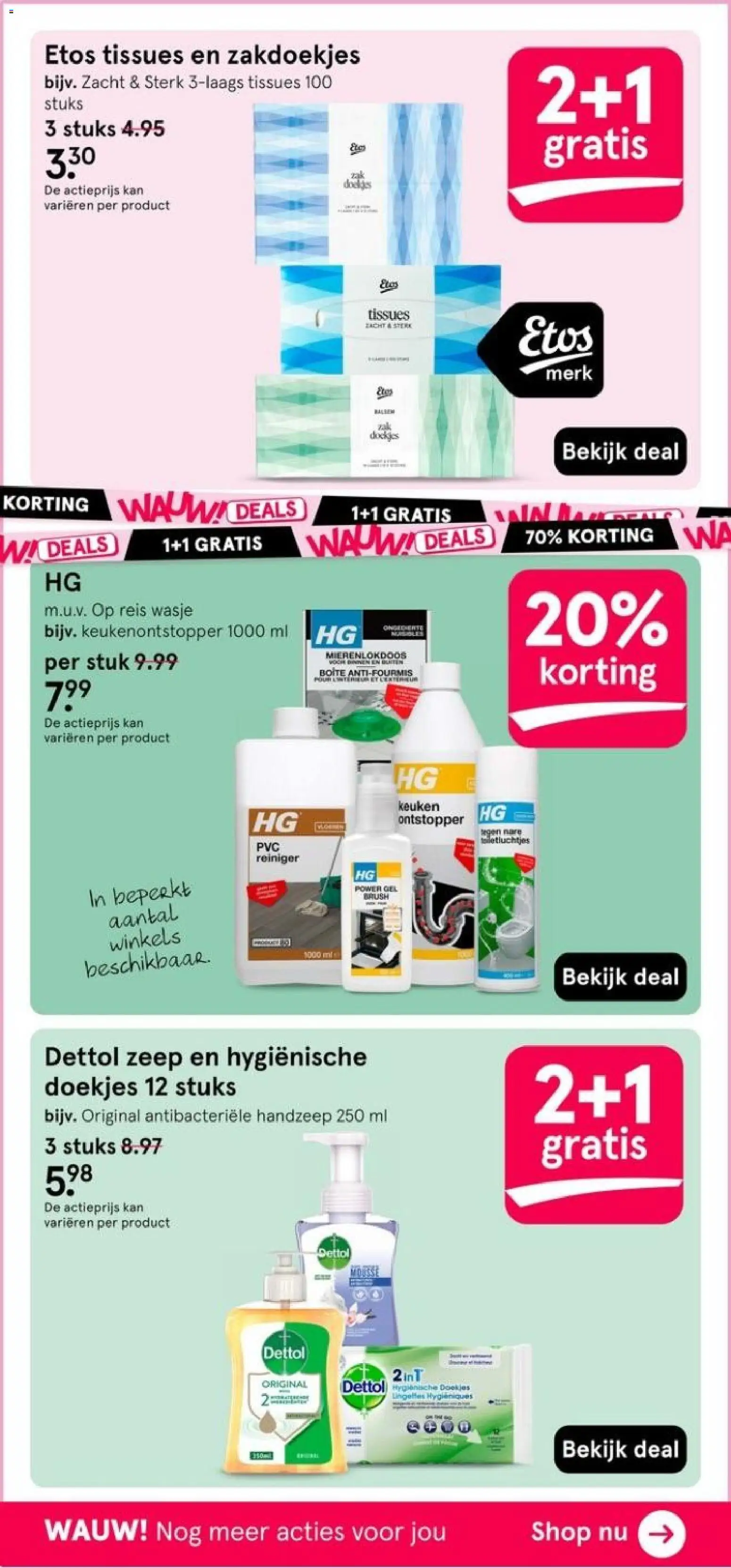 {H1} | Pagina: 48 | Producten: Doekjes, Tissues, Handzeep, Zeep