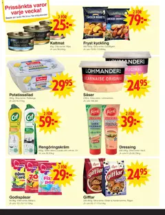 Matöppet erbjudanden - Förhandsvisning av reklamblad från butik Matöppet aktuell från 13/07/2026 | Sida: 3 | Produkter: Mousse, Gifflar, Galler, Kattmat