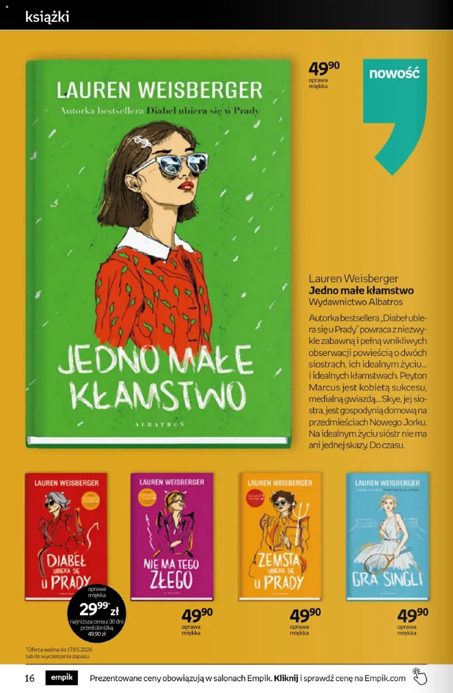 Empik promocje od 06.05.2026 | Strona: 16 | Produkty: Gra, Książki