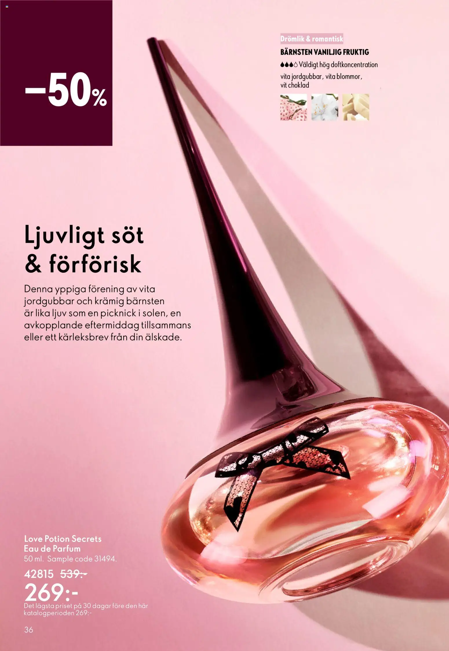Oriflame reklamblad aktuell från 11.03.2026 | Sida: 36 | Produkter: Choklad, Jordgubbar