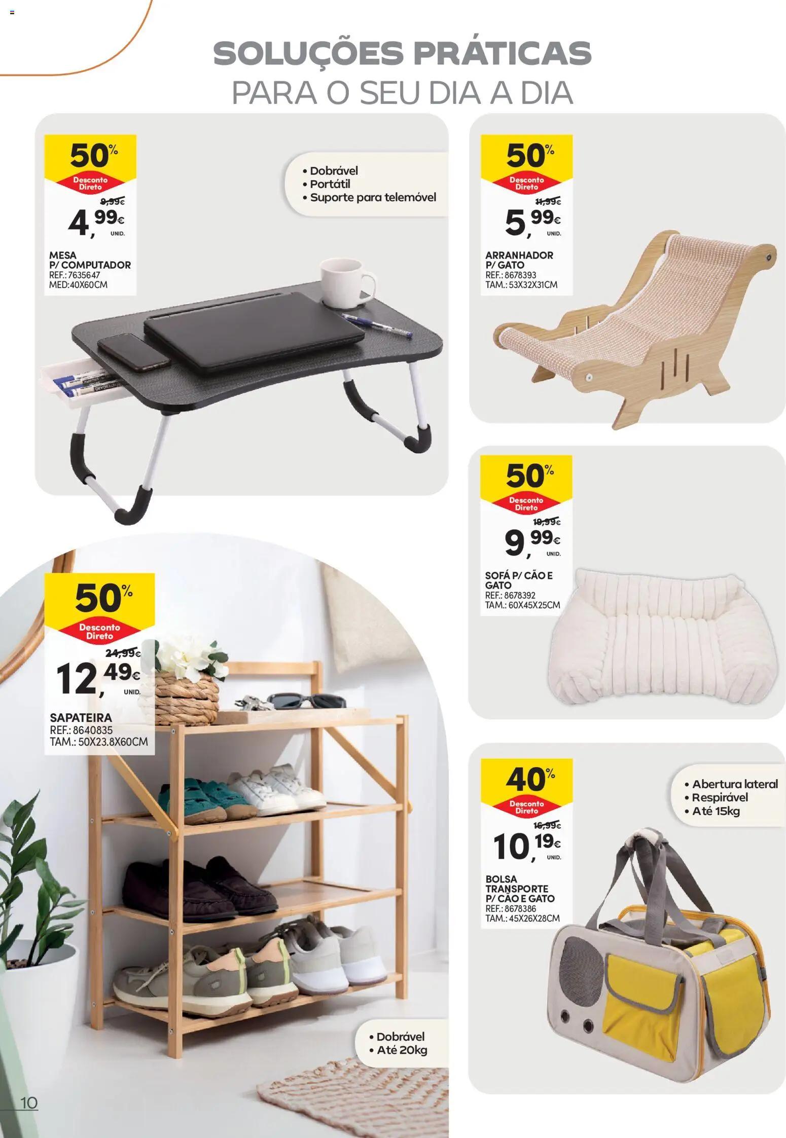 Continente Bazarão: Oportunidades ainda mais incríveis │ válido de 26.05.2026 | Página: 10 | Produtos: Computador, Bolsa, Telemóvel, Sapateira