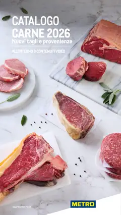 Anteprima del volantino Metro Carne catalogo valido a partire dal 26/11/2025