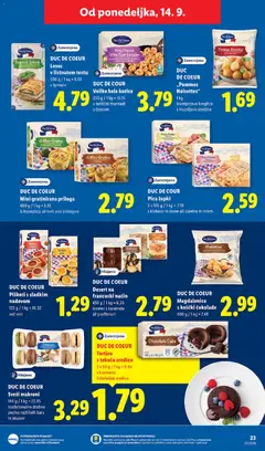 Lidl katalog akcije – veljaven od 10.09.2026 | Stran: 41 | Izdelki: Kozice, Losos, Pica, Piskoti