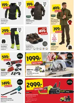 Jula erbjudanden - Förhandsvisning av reklamblad från butik Jula aktuell från 10/09/2026 | Sida: 5 | Produkter: Lövblås, Ryobi, Batteri, Laddare
