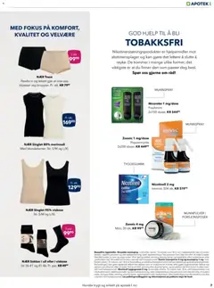 Forhåndsvisning av Apotek 1 kundeavis gyldig fra 02/09/2026 | Side: 7 | Produkter: Sokker, Truse, Ved, 1