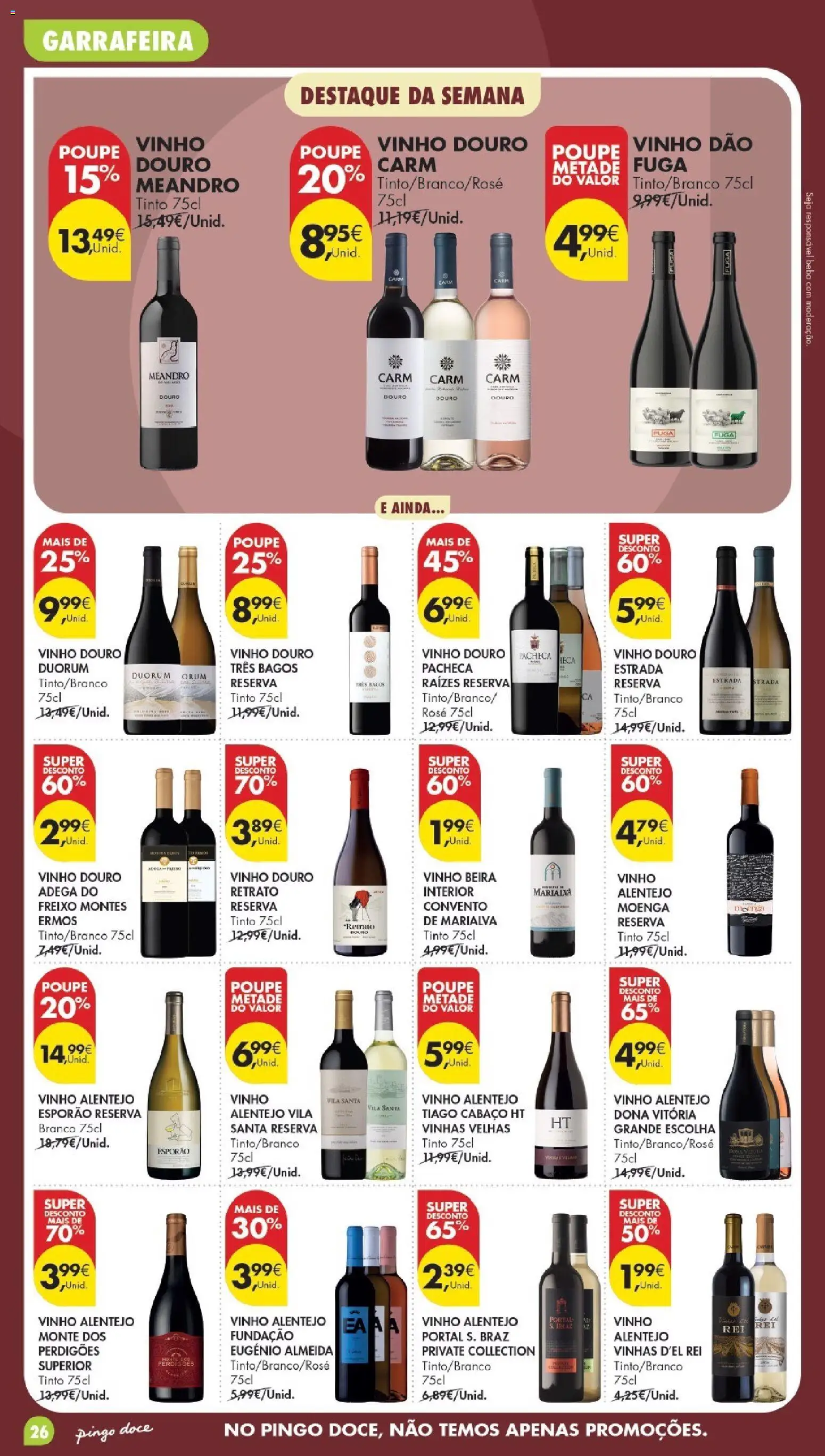Pingo Doce Poupe Esta Semana Madeira │ válido de 05.05.2026 | Página: 26 | Produtos: Vinho