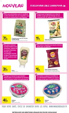 Carrefour Market - Prévisualisation de Carrefour Market Les nouveautés d'aout valide à partir de 04/08/2026 | Page: 6 | Produits: Poissons, Céréales, Croquettes pour chat, Crème