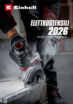 Anteprima del volantino Einhell volantino Elettroutensili  valido a partire dal 17.03.2026