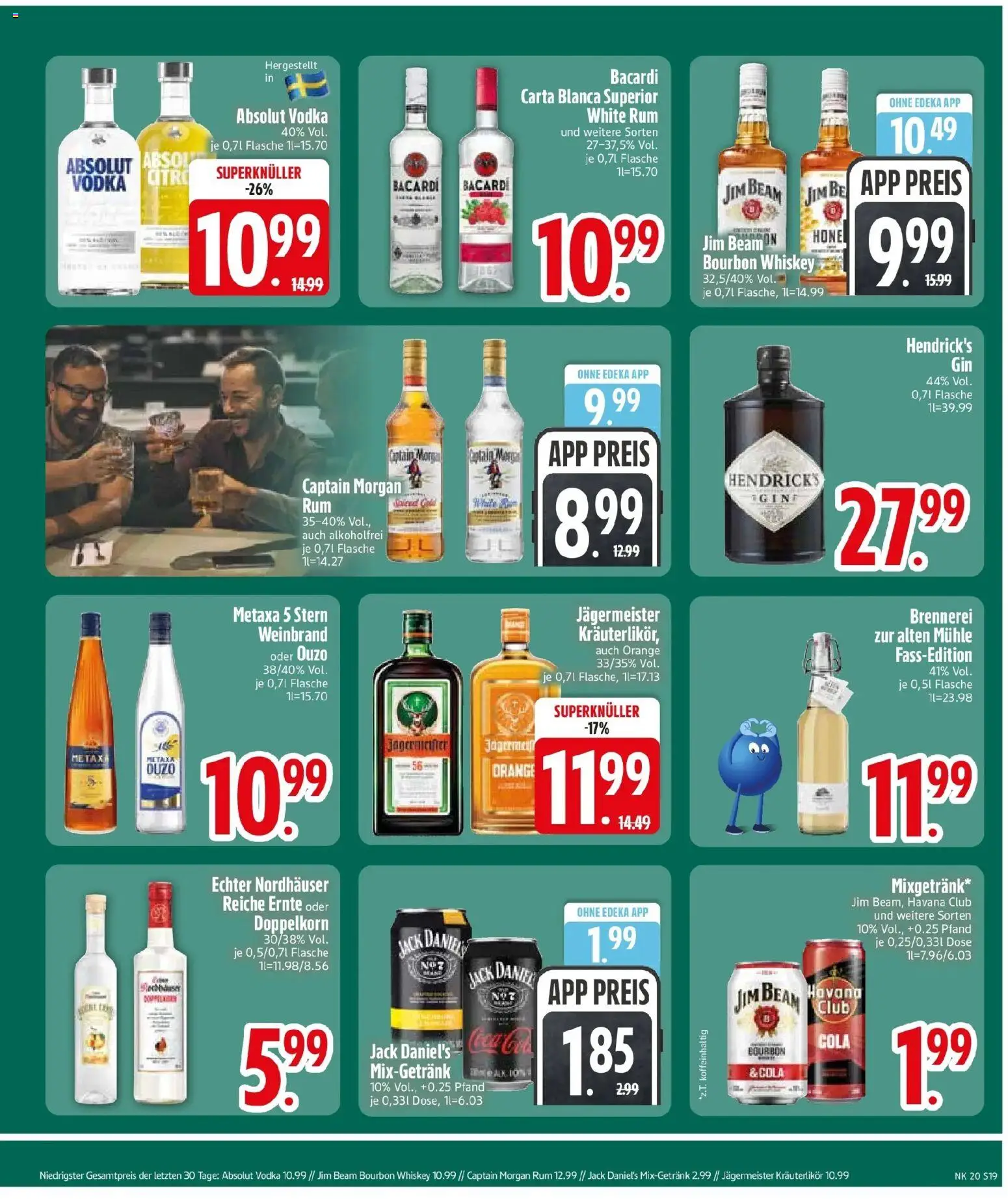 Edeka prospekt Murnau	 – gültig ab 10.05.2026 | Seite: 21 | Produkte: Cola, Jägermeister, Vodka, Gin