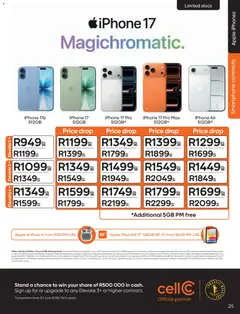 Cell C specials catalogue – valid from 06.05.2026 | Page: 27 | Products: Sim, Smartphone, Connector, Stock