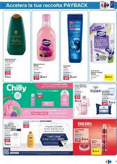 Anteprima del volantino Carrefour volantino Iper - Punti Sprint Payback valido a partire dal 16.06.2026 | Pagina: 15 | Prodotti: Sapone, Acqua, Olio, Bagno