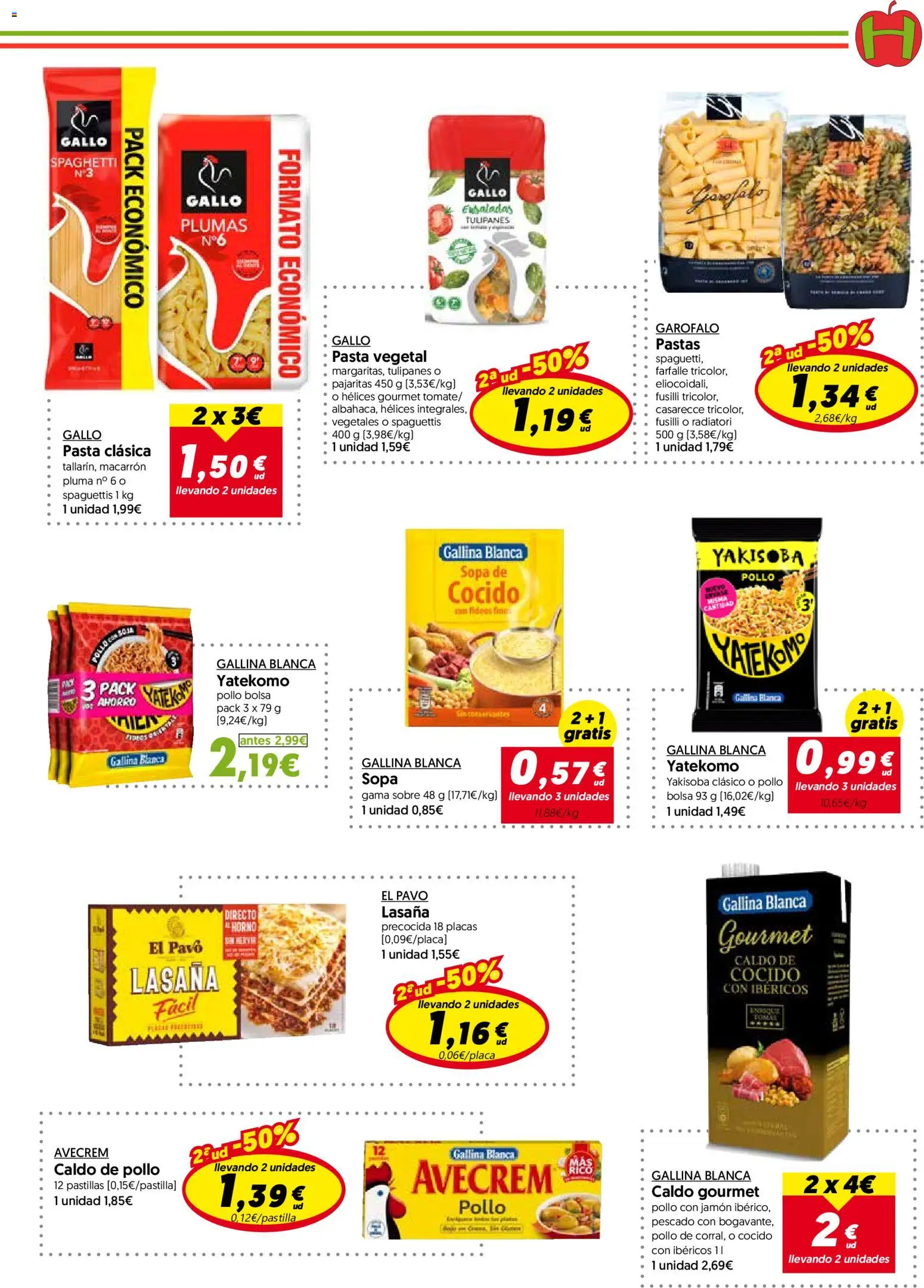 Hiper Usera folleto │ válido desde el 27.05.2026 | Página: 13 | Productos: Jamón, Pasta, Bolsa, Lasaña