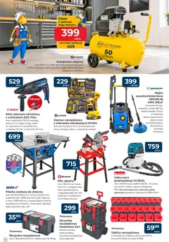 Pogląd oferty "Mrówka gazetka - Tarnów" - ważna od 07.08.2026 | Strona: 10 | Produkty: Odkurzacz, Stół, Szczotka, Kompresor
